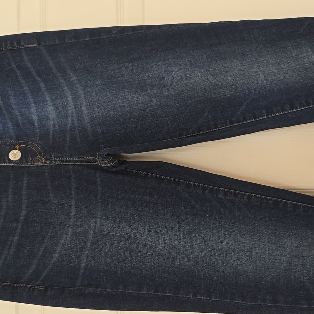 SO Super High Rise Button Fly Jegging Jeans Dark Wash Size 27 - Picture 8 of 17